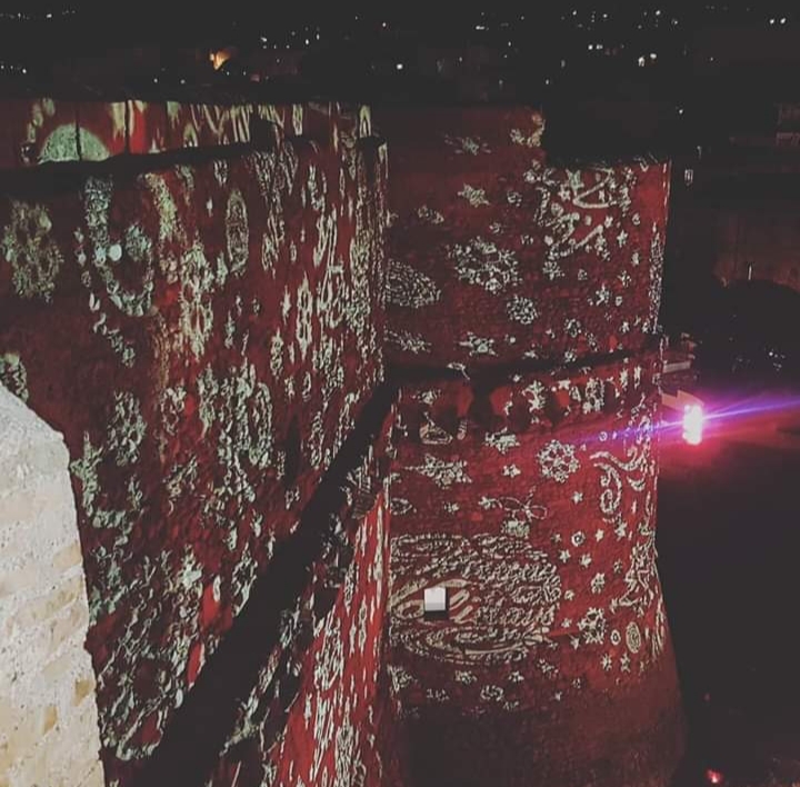Proiezioni architetturale con Gobo mapping.