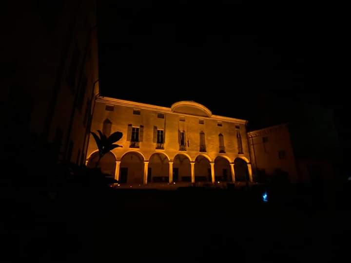 Proiezioni architetturale con Gobo mapping.