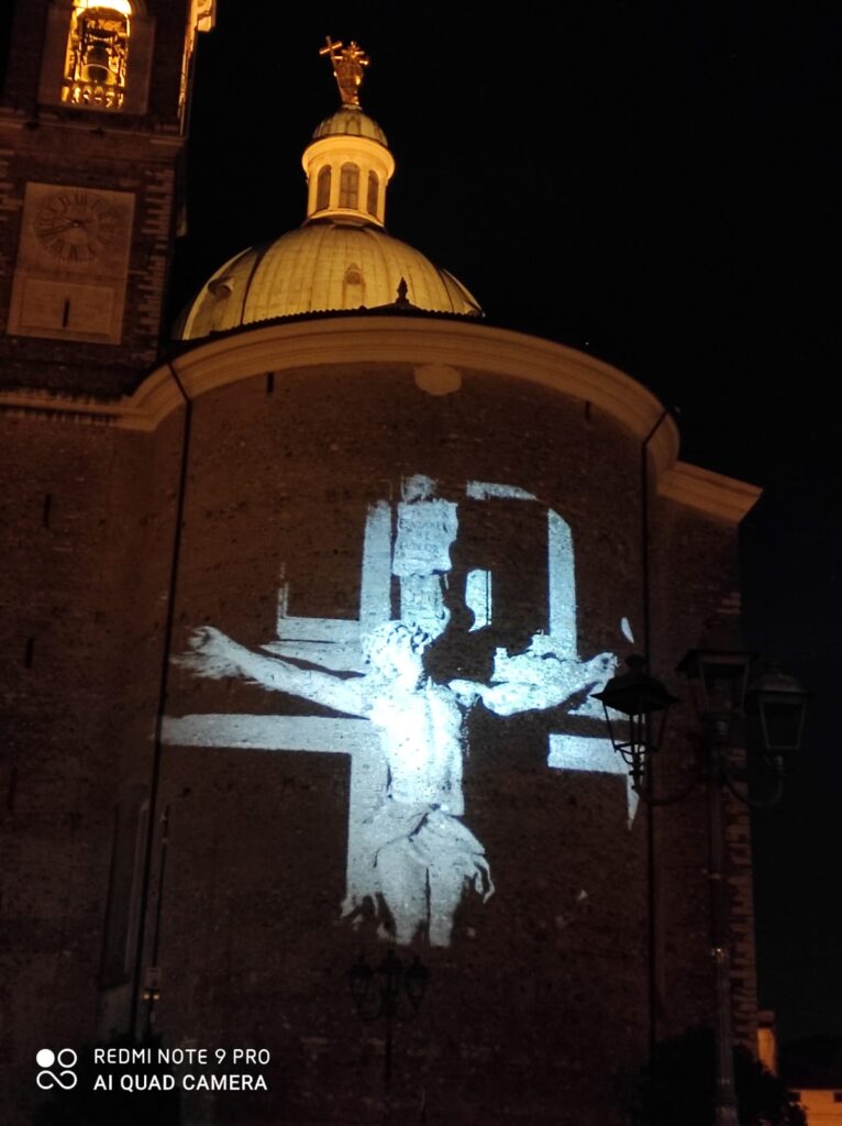 Proiezioni architetturale con Gobo mapping.