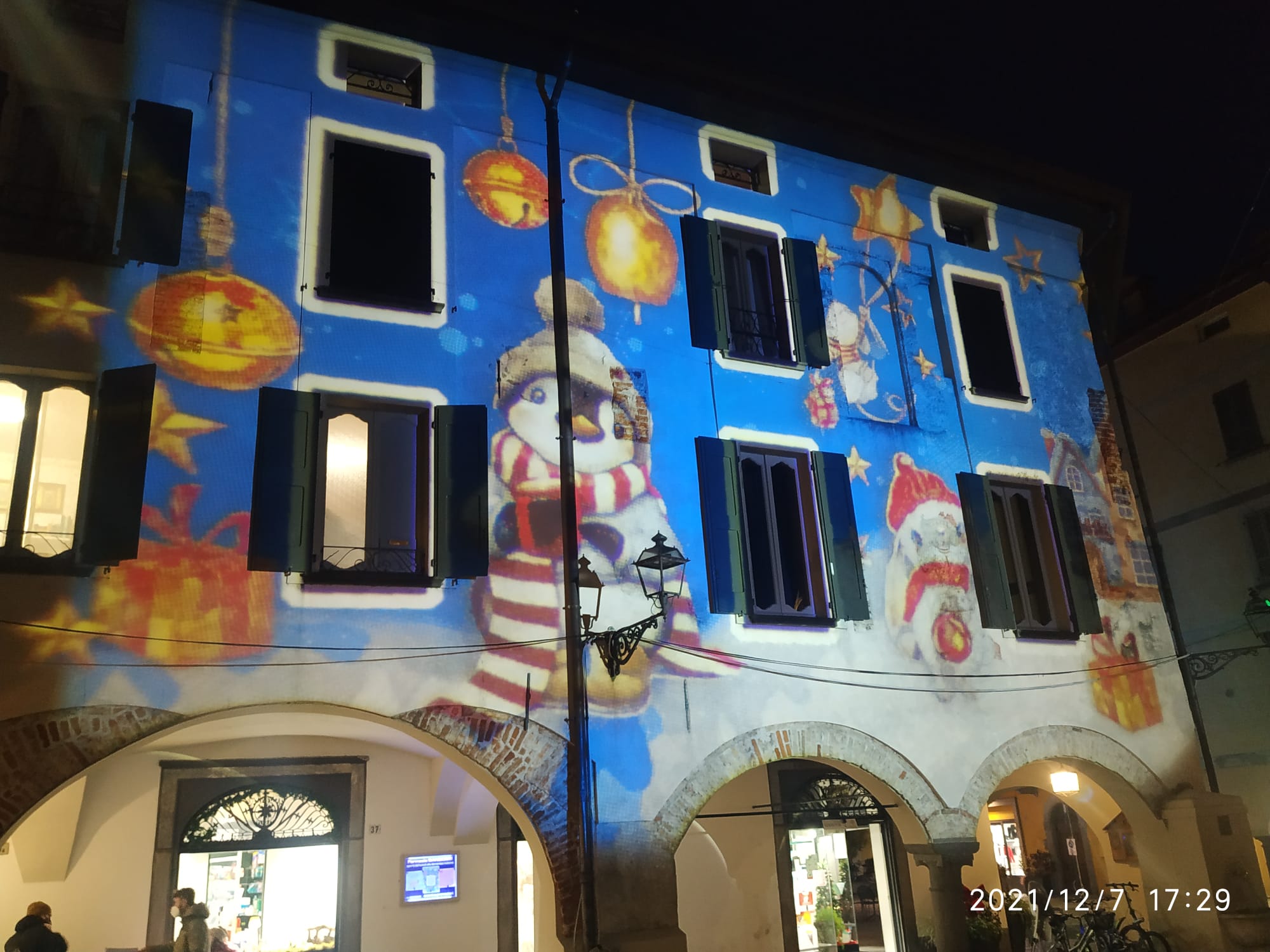 Proiezioni architetturale con Gobo mapping.