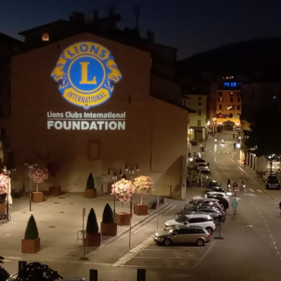 Illuminazione architetturale con Gobo mapping