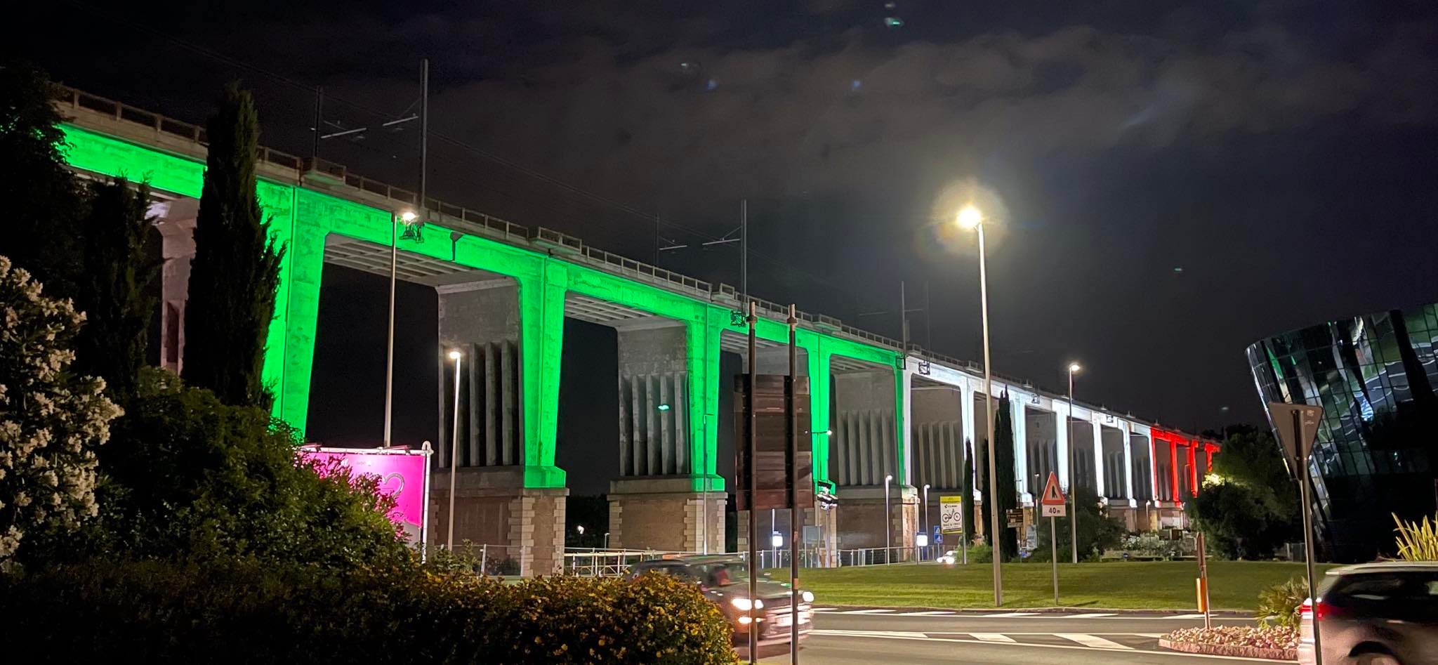 Illuminazione architetturale con Gobo mapping