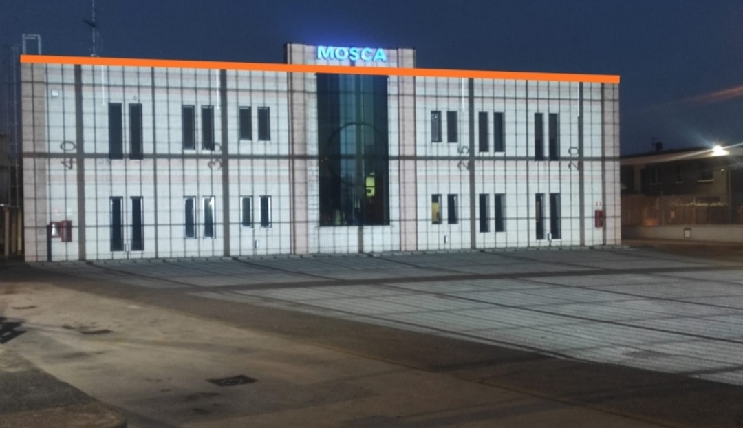 Proiezioni architetturale con Gobo mapping.